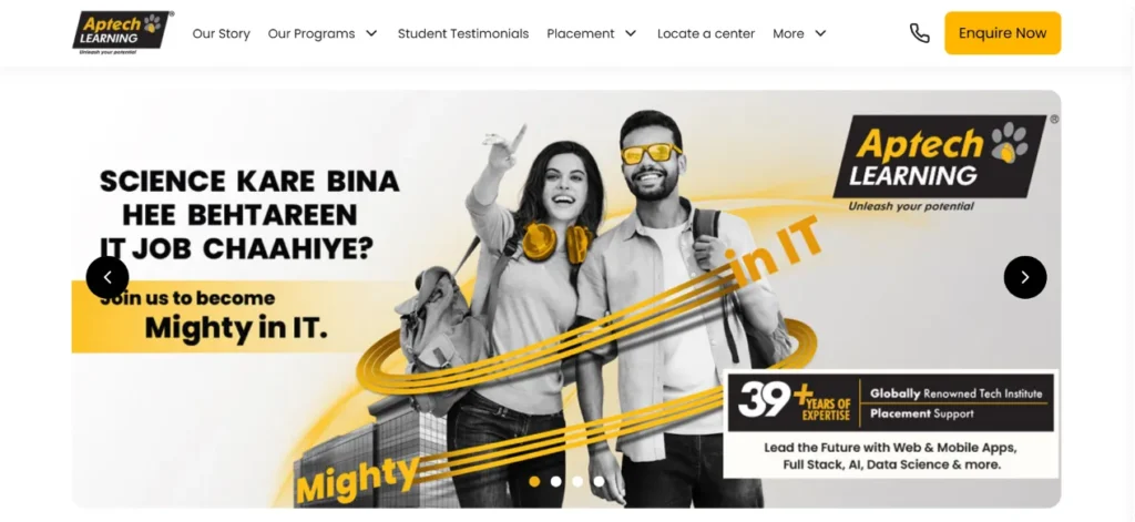 Aptech Learning - case study
