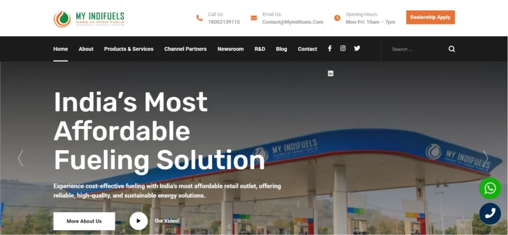 My Indifuels - case study