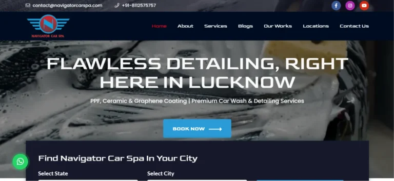 Navigator Car Spa - case study