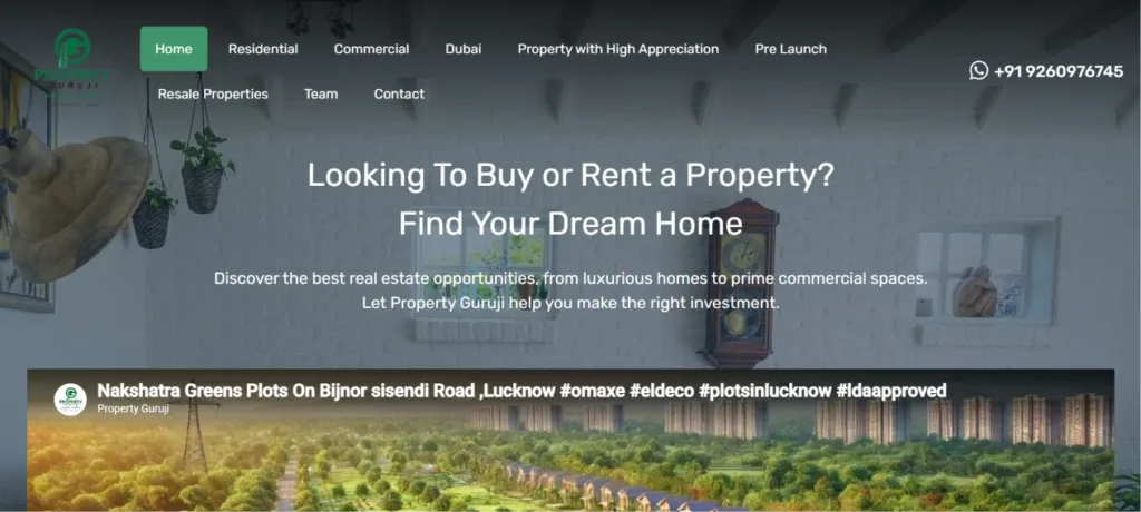 Property Guru ji - case study