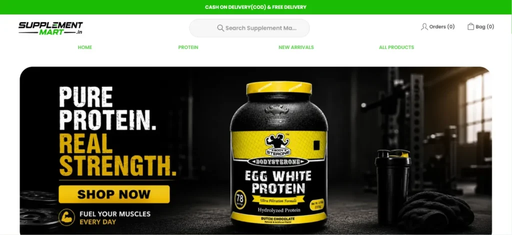 Supplement Mart - case study