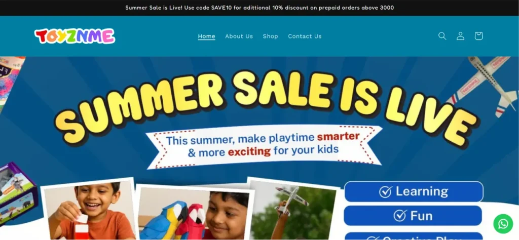 Toyznme - case study